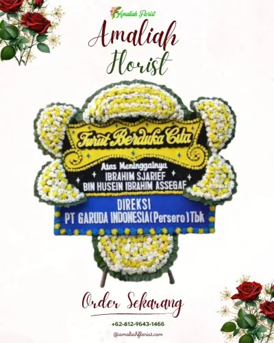 Papan Bunga Duka kebagusan